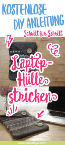 Laptophülle stricken