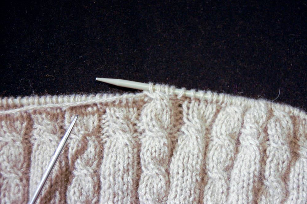 Strickanleitung: Cowl Schal stricken