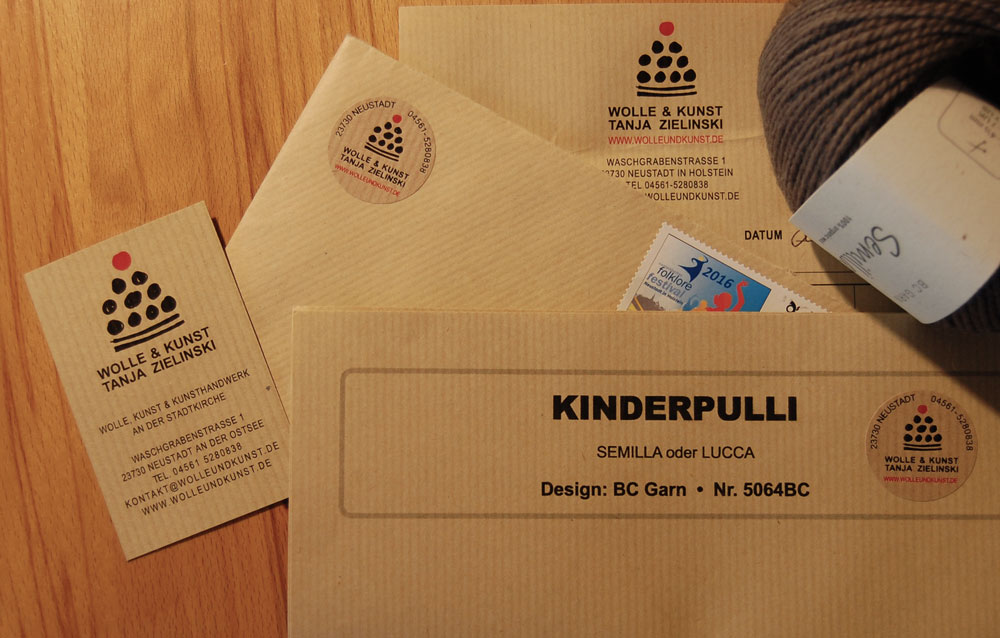 Wolle & Kunst - Briefpapier