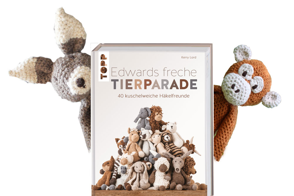 Das Handarbeitsbuch - 12 Buchempfehlungen - Edwards freche Tierparade