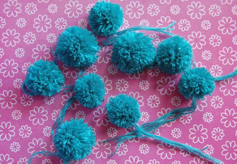 Pompons in Serie fertigen