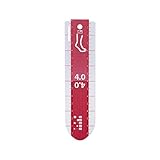 Prym 610738 Handmaß'Socke' 20 cm Handmessgerät, White, Einheitsgröße