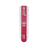 Prym 610738 Handmaß'Socke' 20 cm Handmessgerät, White, Einheitsgröße