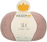 Schachenmayr Regia Premium Silk, 100G rosé Handstrickgarne