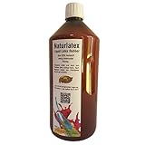 Flüssiglatex NATUR 1 Liter Maskenbildner Basteln Latexmilch Latex 1000 ml