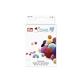 Prym Love Pompon Set, Kunststoff, Mint, pink, blau, One Size PRYM_624190-1