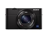 Sony RX100 IV Premium Kompakt Digitalkamera (21 MP, 7,6 cm (3 Zoll) Display, 1 Zoll Sensor, 24-70 mm F1.8-2.8 Zeiss Objektiv, 4K) schwarz