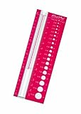 KnitPro 10701 Nadelschablone Lupe rosa, 1-Pack