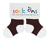 Sock Ons 90569.0 Sockenhalter Strumpfhalter, Large, 6-12 m, braun