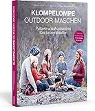 Klompelompe Outdoor-Maschen. Pullover und Accessoires fürs Leben draußen. Skandinavisches Strickdesign für die ganze Familie: praktisch, nachhaltig und abenteuertauglich.