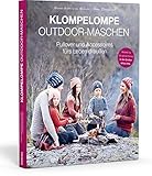 Klompelompe Outdoor-Maschen. Pullover und Accessoires fürs Leben draußen. Skandinavisches Strickdesign für die ganze Familie: praktisch, nachhaltig und abenteuertauglich.