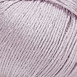 ggh Bambu - weiche Viskose Wolle aus Bambus - 50g Wolle zum Stricken oder Häkeln - Farbe 015 - Lavendel