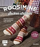 Roosimine-Socken stricken: Nordisch stricken in der estnischen Inlay-Technik in den Größen 36/37 bis 44/45