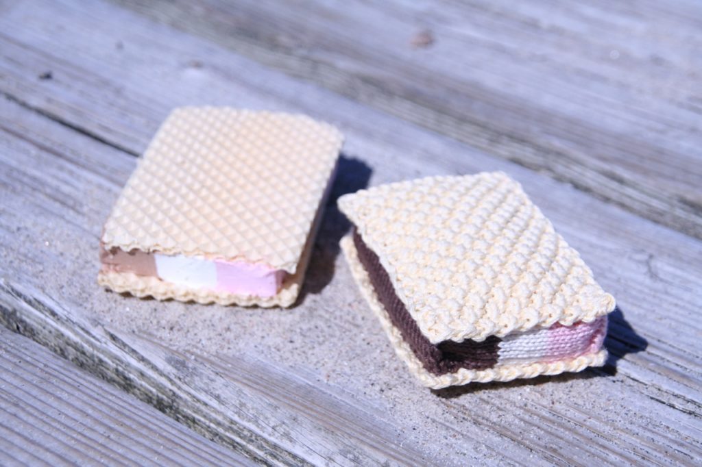 Caprice Birker capstatt - Eis Waffeleis Doppelklapp gestrickt auf sockshype