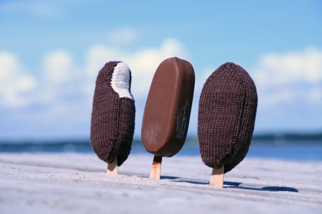 Caprice Birker capstatt Eis Schokoladeneis