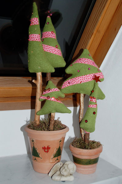 Dekoration für Weihnachten nähen auf sockshype