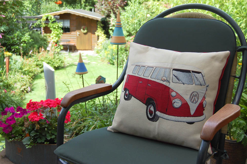 Kissen nähen für den VW-Bus-Fan