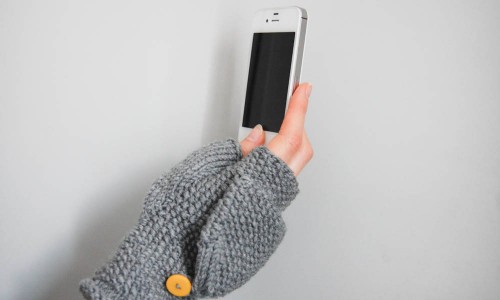 Armstulpen mit Fingerkappe-3 Pulswärmer mit Kappen