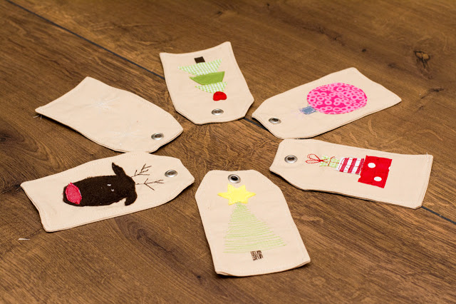 Geschenke nähen – Geschenkanhänger