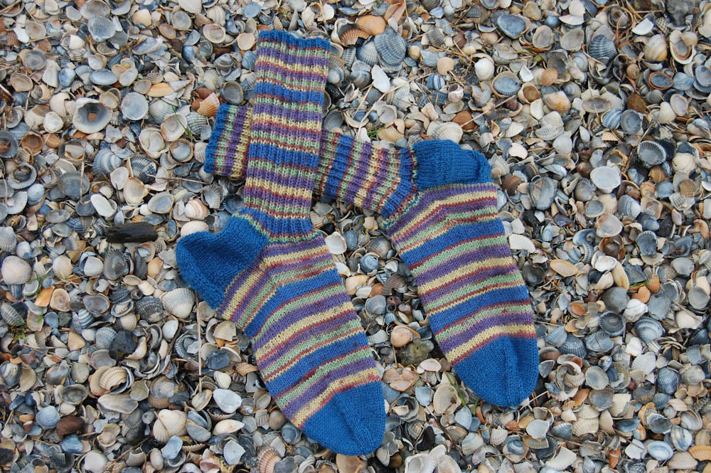 Tutorial: knitting socks pattern