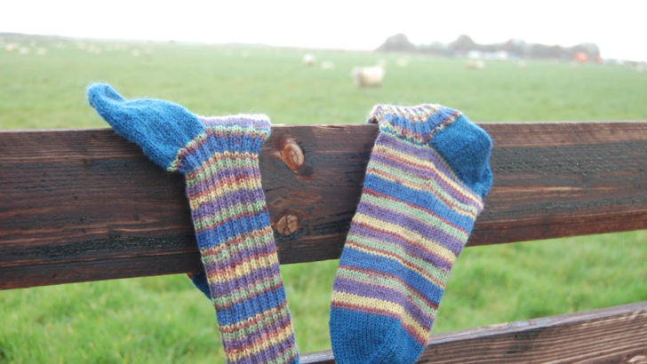 Wooly Tricks Socken Stricken Lernen Nachtragliche Ferse