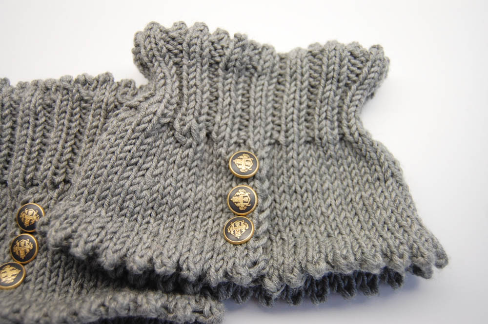 Gamasche stricken