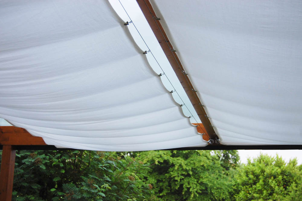 Sonnenschutz für die Terrassenüberdachung