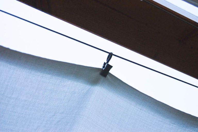 Sonnenschutz für die Terrassenüberdachung nähen | sockshype.com