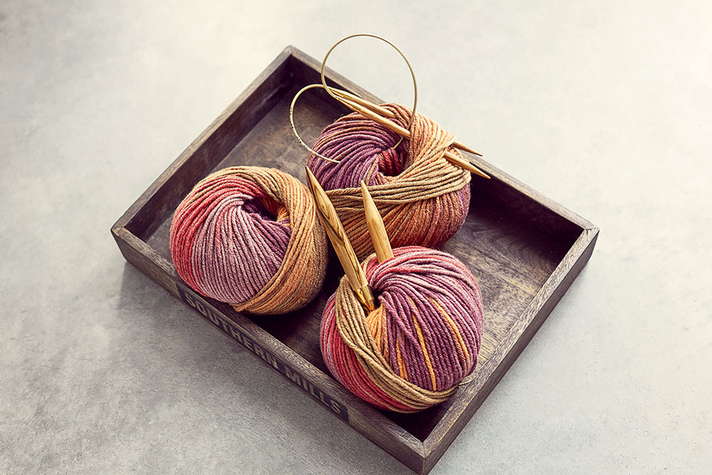 Geschenke für Strickfans – Stricknadeln aus Olivenholz