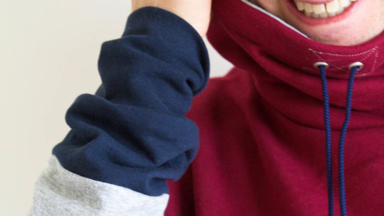 Nähen von Männerkleidung - Männerkragenhoody Loop von Selbermacher 123