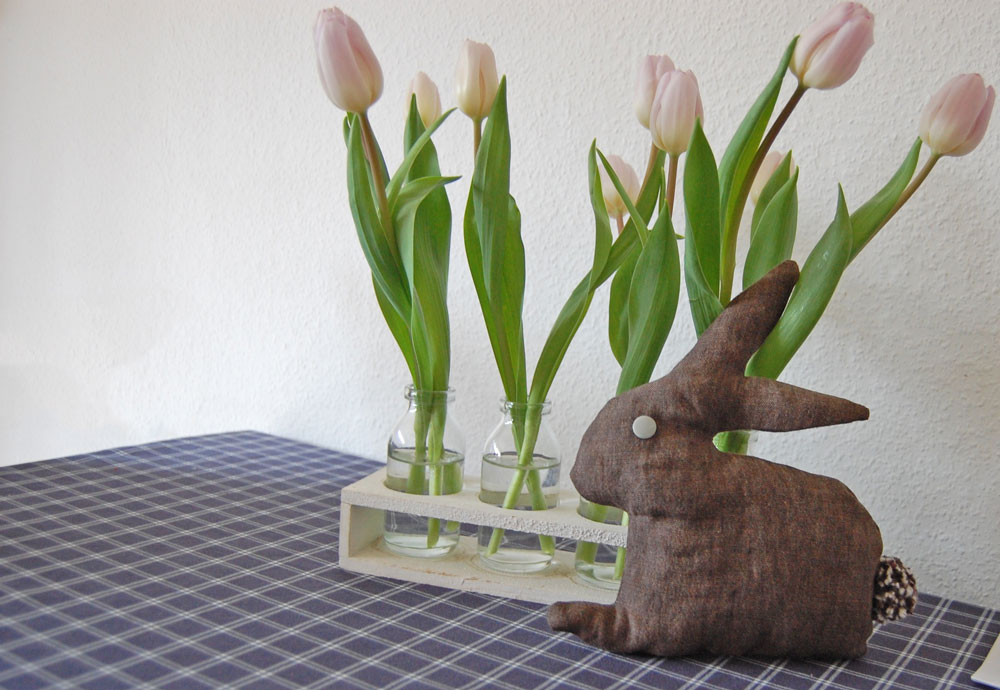 Osterdeko selber machen – Osterhase nähen