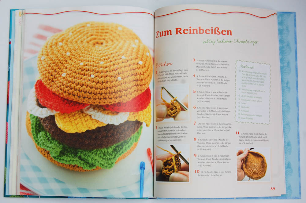 Häkel mit! Neue Ideen aus der Kinderhäkelschule - Burger
