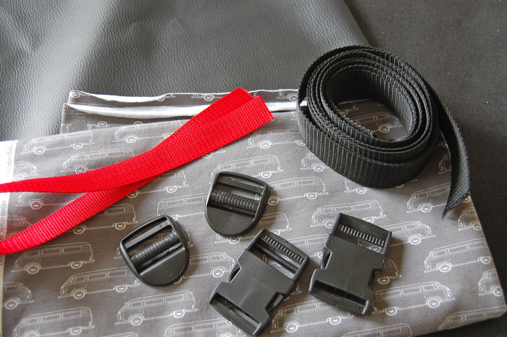 Rucksack nähen - Material