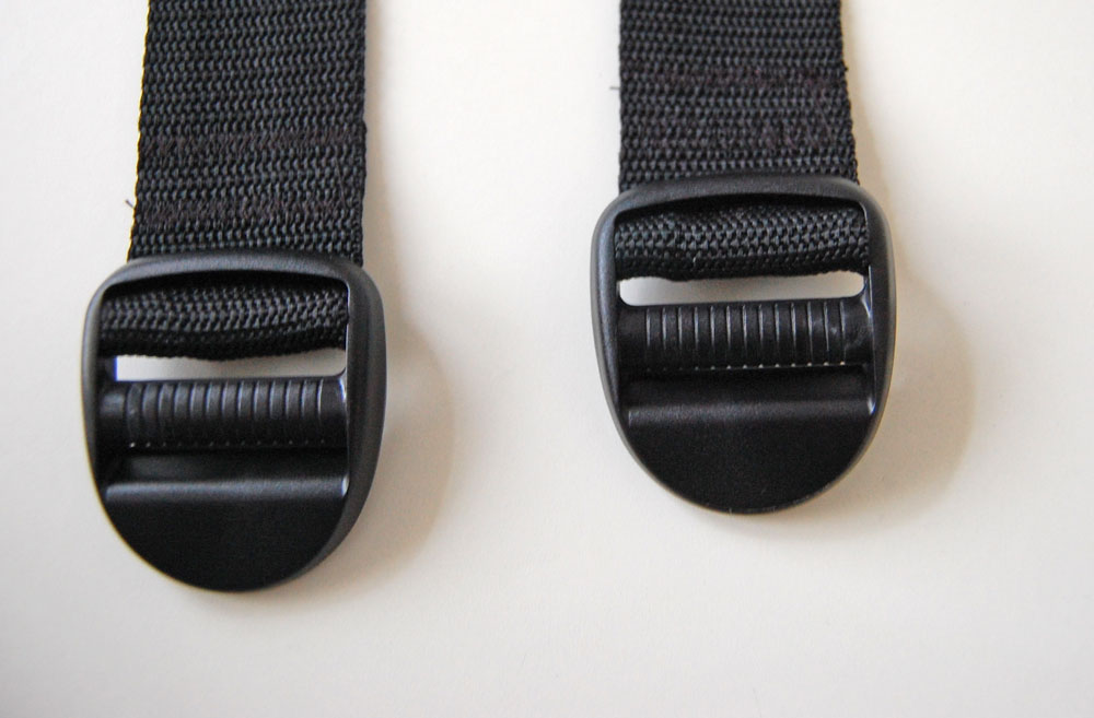 Rucksack nähen - Leiter-Schnallen