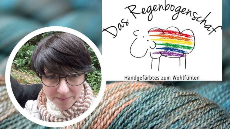 Färberin Maike Schnichels – Das Regenbogenschaf im Interview Das Regenbogenschaft - Titelbild Färberin Maike Schnichels – Das Regenbogenschaf im Interview