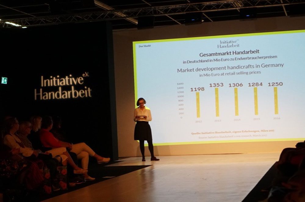 Initiative Handarbeit auf der h+h cologne 2017