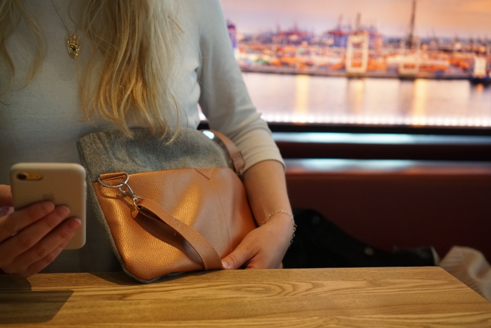 Clutch selber nähen nach dem Taschen-Sew-Along