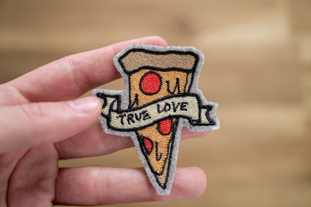 Verlosung Aufnäher / Patch "True Love" von Makema.de