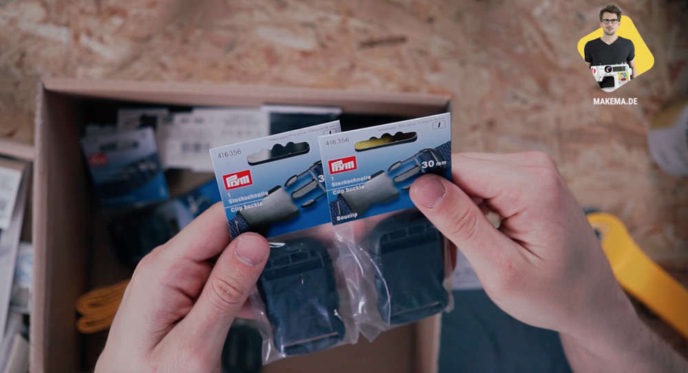 PRYM Steckschnallen für Rucksack