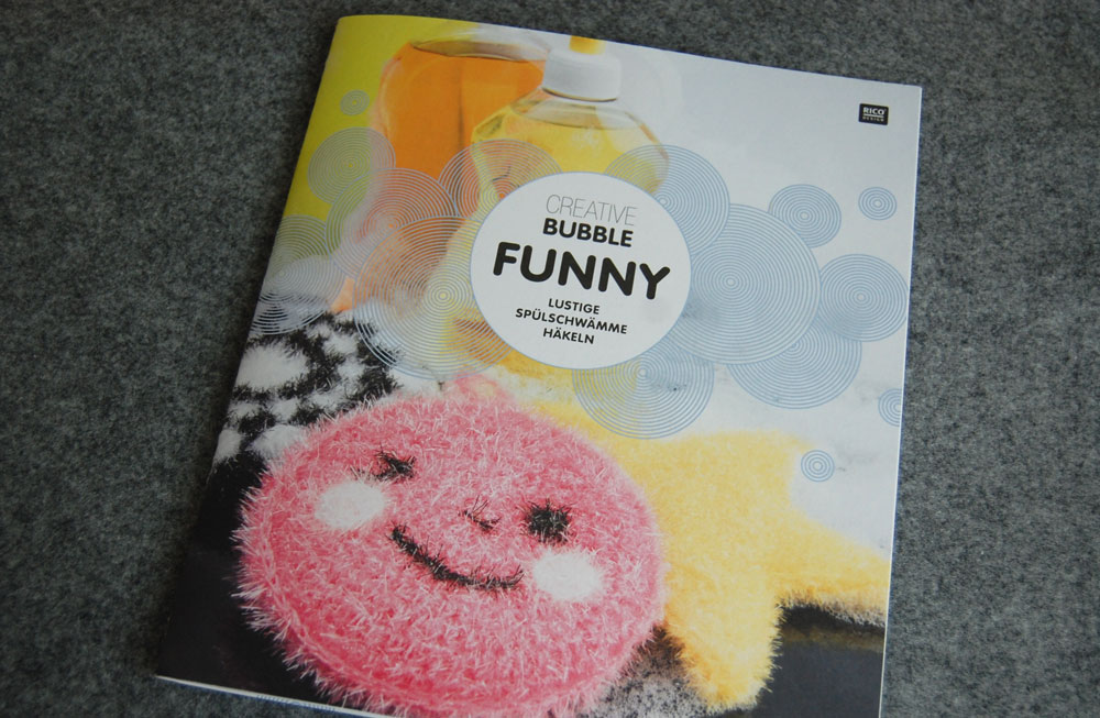 Lustige Spülschwämme häkeln - Creative Bubbel