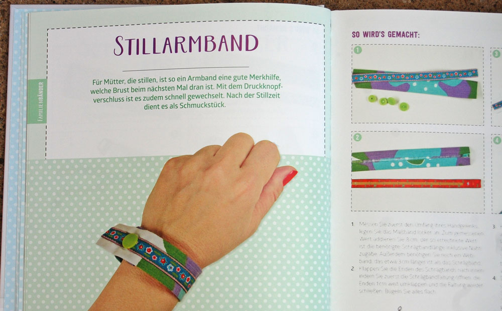 Mama Baby Nähbuch - Stillarmband