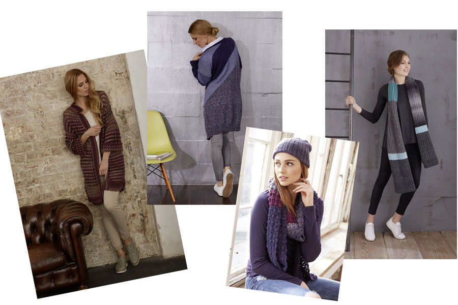 mix&knit weitere Strick- und Häkelprojekte