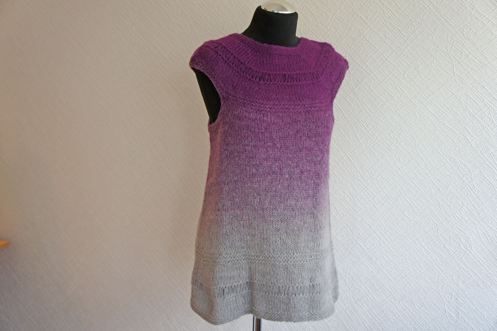 Poncho stricken - Studio Yarn - Tunika