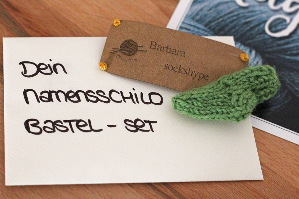 Tag der Wolle - Namensschild