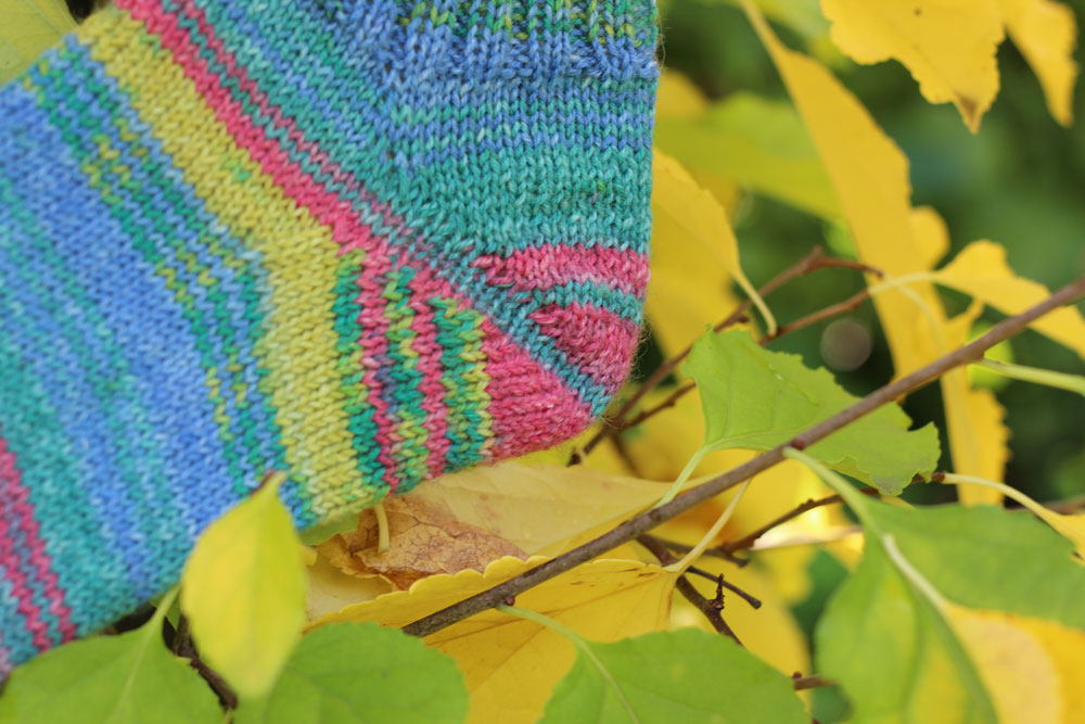 shadow-wrap-ferse - Socken stricken mit der Shadow-Wrap-Ferse im CraSy-Style - photo Shadow-Wrap-Ferse - Ferse
