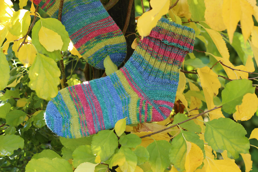 shadow-wrap-ferse - Socken stricken mit der Shadow-Wrap-Ferse im CraSy-Style - photo Shadow-Wrap-Ferse - Titelbild