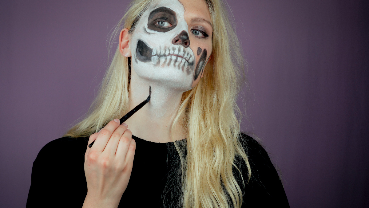 Diy Halloween Make Up Tutorial Sockshype Com