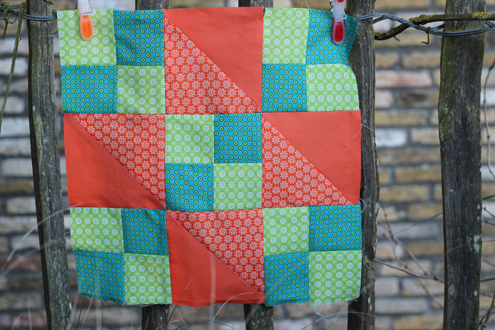 6 Köpfe 12 Blöcke - Die fertige Jacobs Ladder