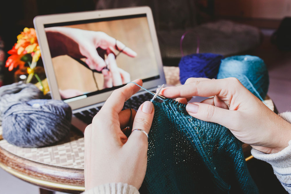 Stricken lernen mit einem Makerist-Kurs