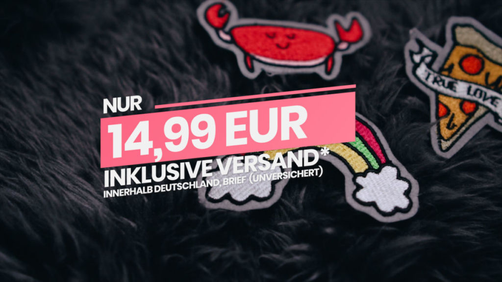 14,99 EUR kostet das Set. Mit dem Rabattcode "ALLE3ZUSAMMEN" wird es günstiger